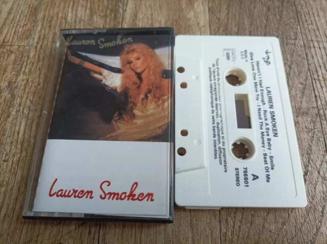 Lauren Smoken - Lauren Smoken Cassette Audio Tape K7 France Press K7 Mc