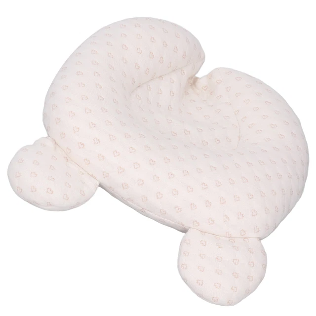 Babykissen Neugeborenes Atmungsaktives Baumwoll-Babykissen Flat Head Syndrom Rop