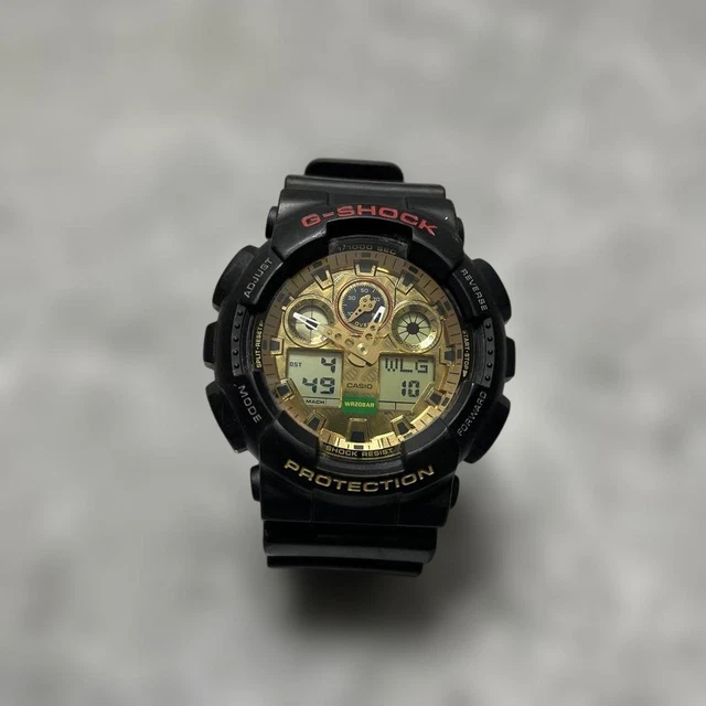 CASIO/G-SHOCK「MANEKINEKO」 GA-100TMN-1AJR CASIO WATCH G-SHOCK GA-100-1A2 Black NEW from Japan