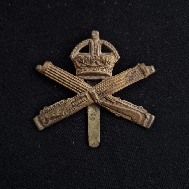 WW1 MACHINE GUN Corps MGC Cap Badge Original First World War British ...