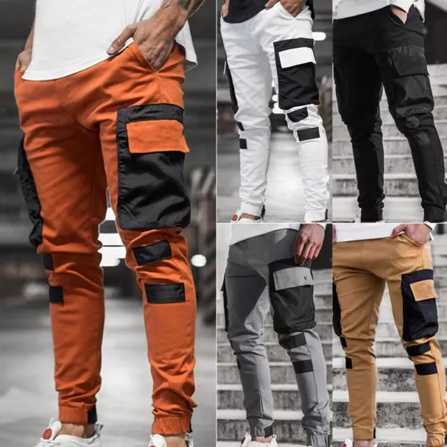 Pantalon De Jogging Décontracté Pour Hommes Pantalon De Survêtement Cargo # 3