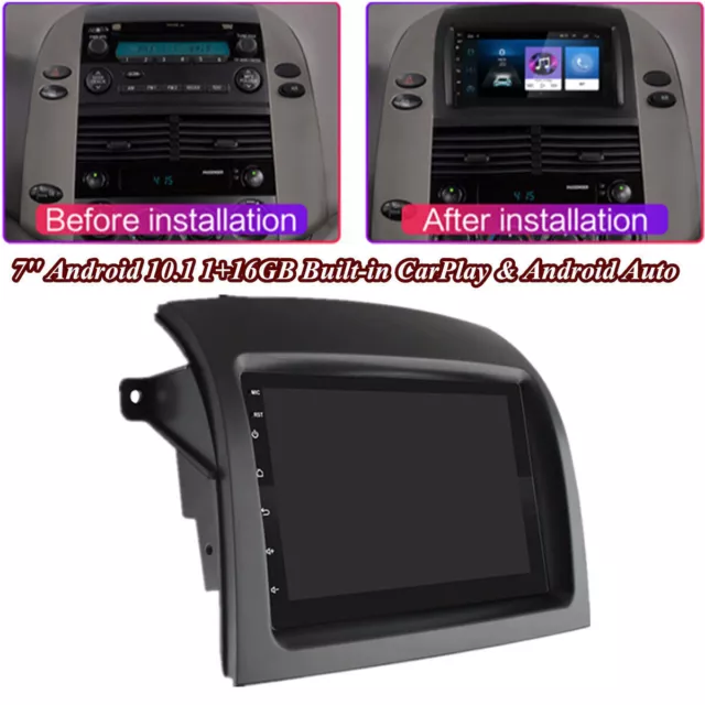 7'' For Toyota Sienna 2004-2010 Android 10.1 Stereo Radio GPS Navigation CarPlay