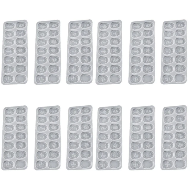 JustYit Stampo Silicone Cuore Stampi per Resina Cuore Forma Cornice