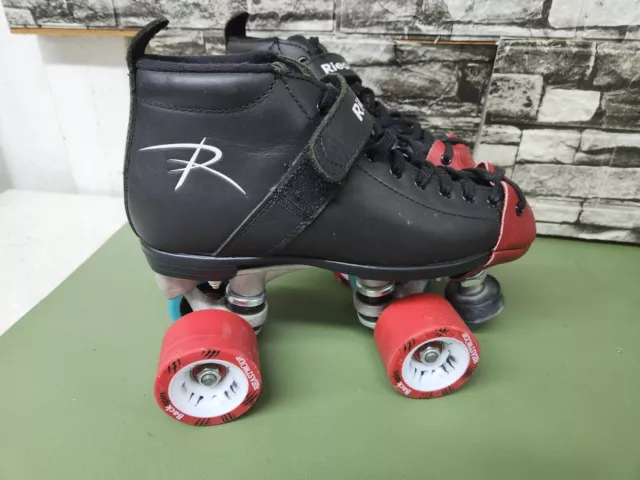 RIEDELL 165  ROLLER DERBY SKATES size 4 Will Fit Womens Size 6