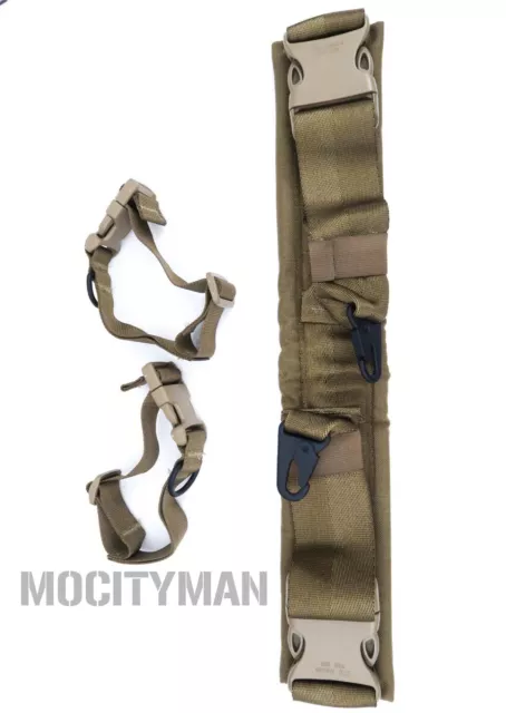 Military Padded Sling Kit for M122 M2 Tripod USMC Coyote 7P200 Eagle USA Made