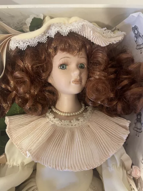 Porcelain Doll Claudia Bride, ￼Hillview Lane  Limited Edition ￼pre-owned 3