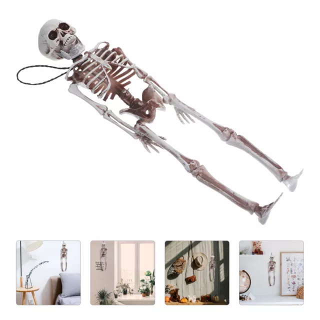 Haunted House Props Manikin Skeleton Model Halloween Ornaments Mini