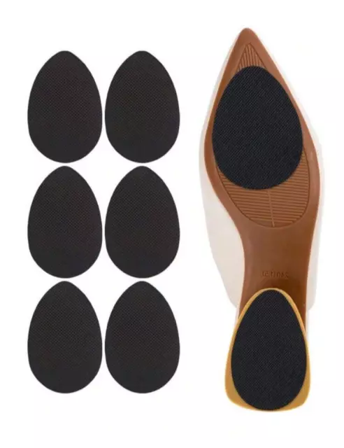 NON SLIP Shoe Sole PROTECTOR PADS Self Adhesive Anti-Slip Stick on Heels Grip 2