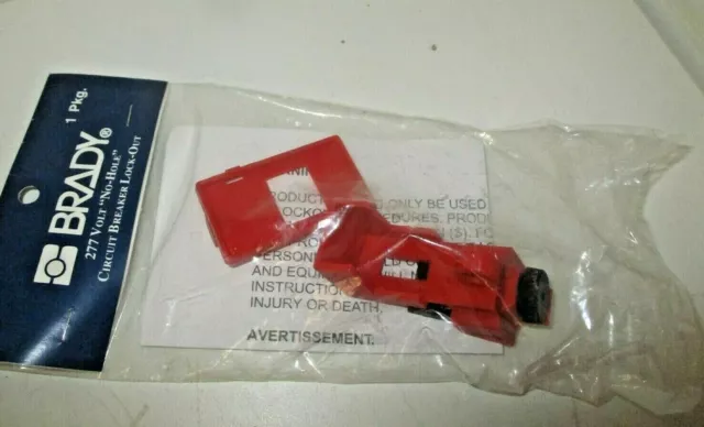 Brady Clamp-On Breaker Lockout for 120/277V - 65396