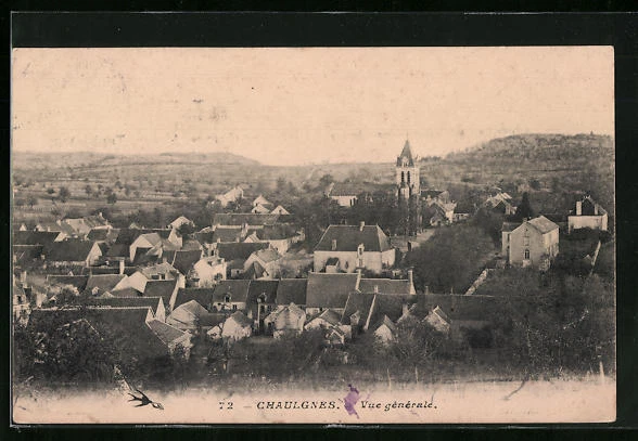 CPA Chaulgnes, Vue generale