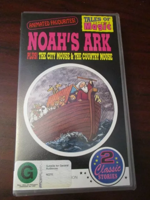 TALES OF MAGIC Noah's Ark VHS Video Tape (NEW) EUR 5,75 - PicClick IT