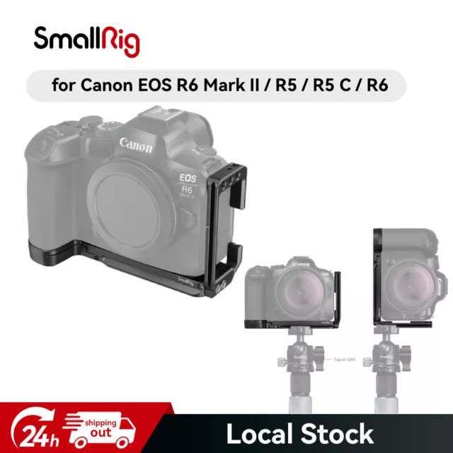 SmallRig Canon R6 Kamera-L-Platte L-Bracket fr Canon R6 Mark II / R6 / R5 / R5 C