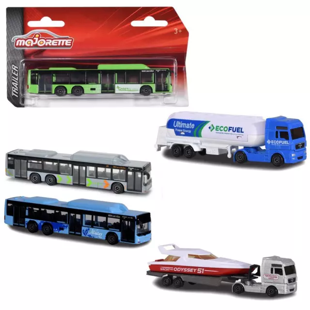Majorette  Auswahl an Cars Transporter  Buse LKW / Trailer Autos