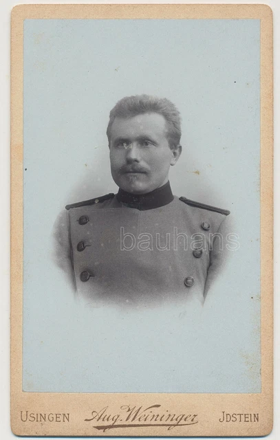 CDV Portrait Offizier-Usingen Militär (4535)