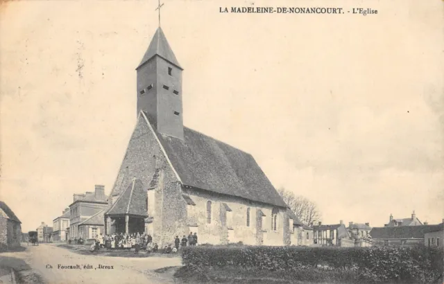 Cpa 27 La Madeleine De Nonancourt Eglise