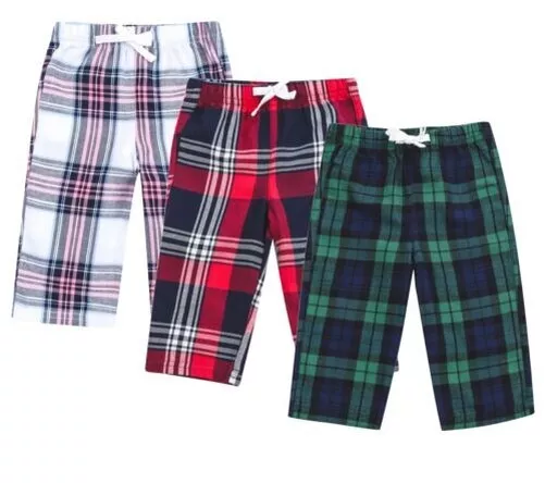 Larkwood Bebé Niña Niño Tartán Salón Pantalones Pantalón de Pijama