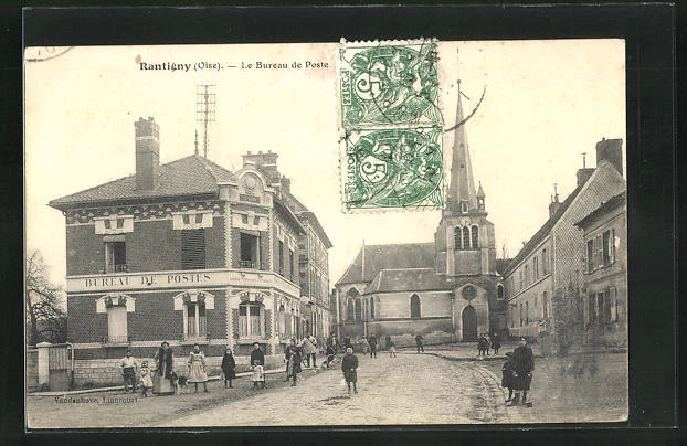 CPA Rantigny, Le Bureau de Poste
