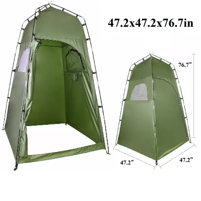 Portable Outdoor Instant Pop Up Tent Privacy Camping Shower Toilet Changing Room Portable Outdoor Instant Pop Up Tent Privacy Camping Shower Toilet Changing Room