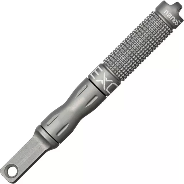 Exotac nanoSTRIKER XL Feuerstarter mit Ferrocerium-Stab, grau EX003100-GUN