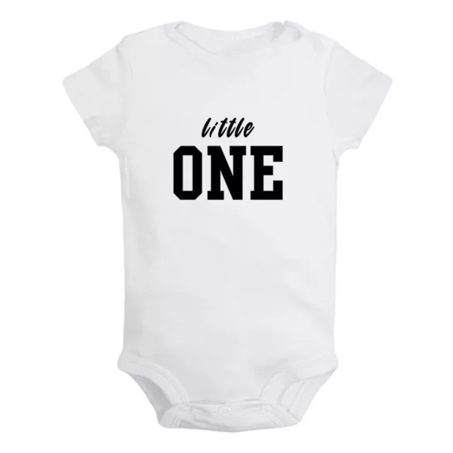 Little ONE Funny Romper Baby Bodysuit Newborn Infant Jumpsuit Kids Short Outfits