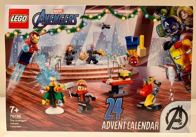 Set Boite Lego Super Heroes Marvel 76196 Calendrier De L'avant Calendar Avengers