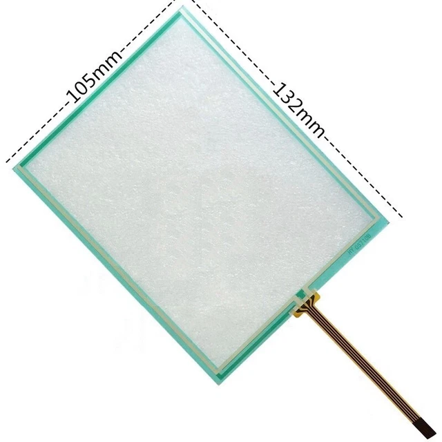 Touch Screen Glass for Riso Copier RZ370 RZ570 RZ670 RZ970 MZ770E 133*105mm