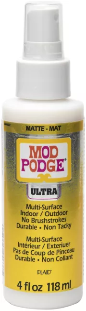 Plaid Mod Podge Ultra Matte Spray On Sealer-4oz CS44637