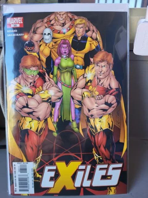 ❌ EXILES #65 (vol 1) (2005 MARVEL Comics)