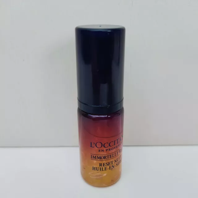 L'Occitane Immortelle Nuit Overnight Reset Serum, 5ml, Travel Size, Brand New!