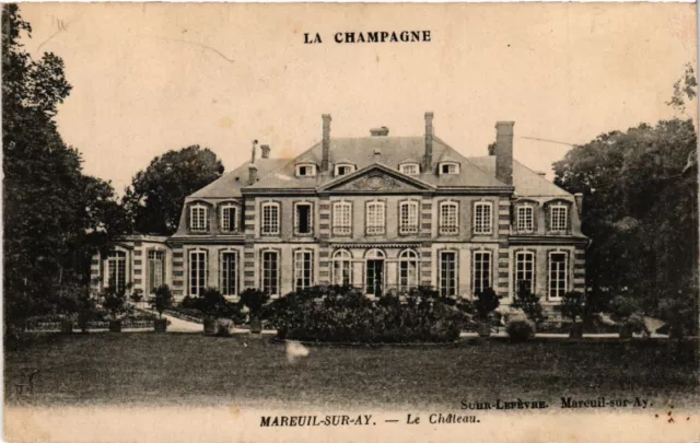 CPA AK MAREUIL-sur-AY Le Chateau. (490849)