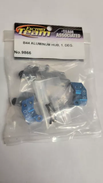 Associated FT Aluminum rear Hubs, 1 deg. ASC9866 B44 B4 T4 SC10