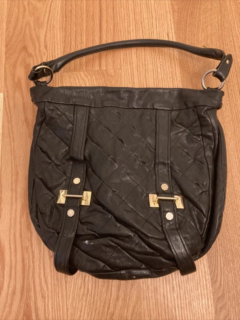 Treesje Black Hobo Bag