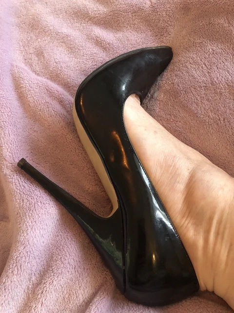 SEXY BLACK Very High Bedroom Heels - UK 7 £48.00 - PicClick UK
