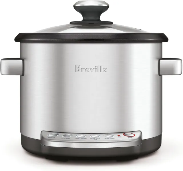 Breville Multi Chef Cooker 10 Cup Rice Capacity Sear Saute Auto Keep Warm