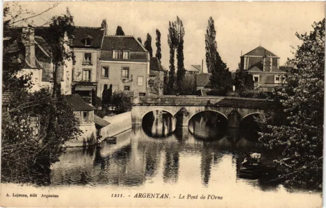 CPA ARGENTAN - Le Pont de l'Orne (435652)