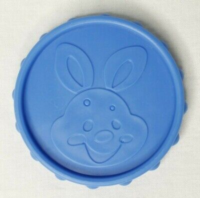 Fisher Price LAUGH & LEARN Large BLUE COIN Musical Piggy Bank Bunny Rabbit