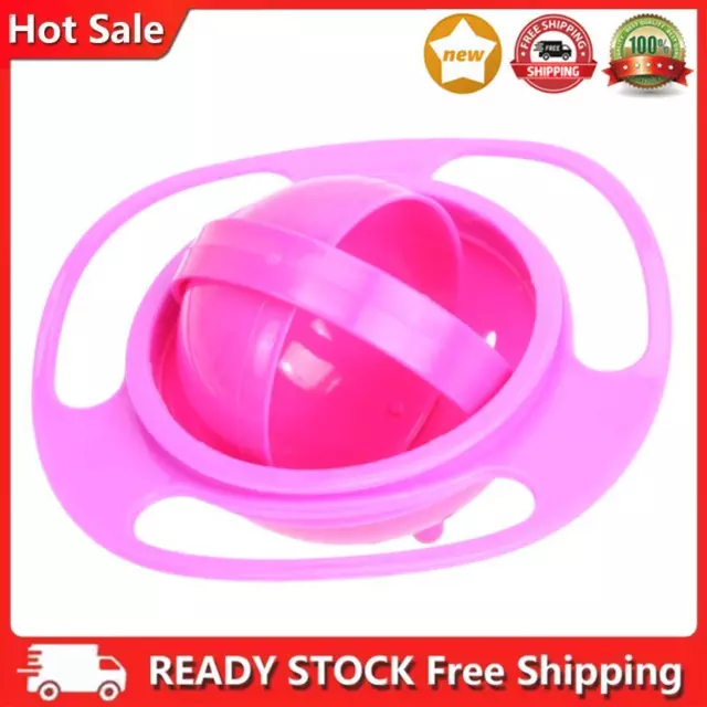 Baby Feeding Baby Gyro Bowl Universal 360 Rotate Spill-Proof Bowl+Spoon