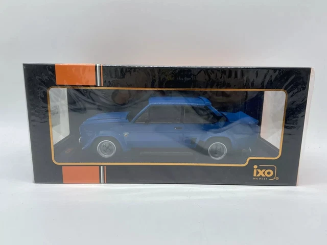 Modèle Réduit Fiat 131 Abarth 1980 Jaune 1:18 Ixo Models - Neuf Avec Boîte