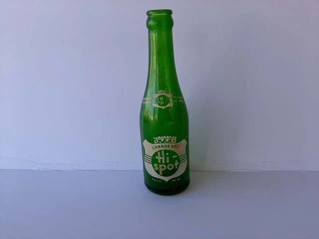 Vintage 7 OZ. CANADA DRY HI-SPOT BOTTLE