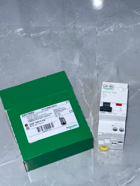 DISJONCTEUR DIFFÉRENTIEL FI RCD type B 40A 63A Wallbox voiture