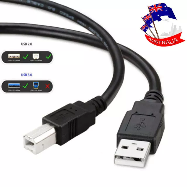 USB 2.0 Cable Cord For Roland Rubix 22 24 44 USB 2.0 Audio MIDI Interface