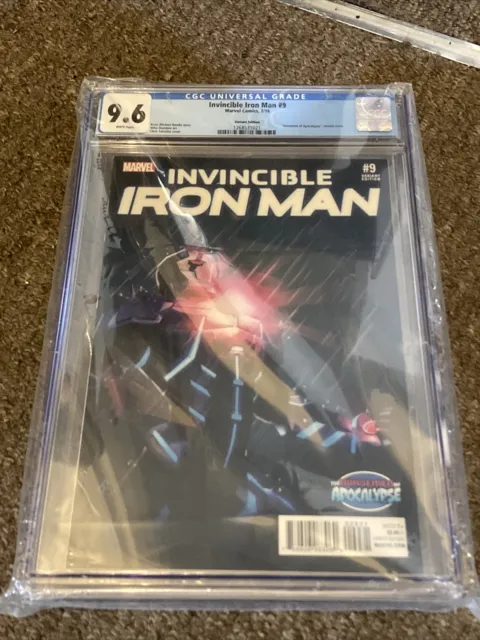 Invincible Iron Man 9 AOA Turcotte Variant