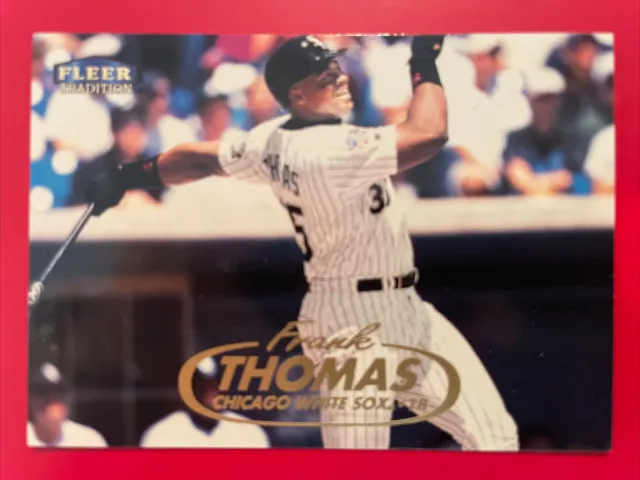 1998 Fleer Tradition #35 Frank Thomas Chicago White Sox Baseball Card NM/MT