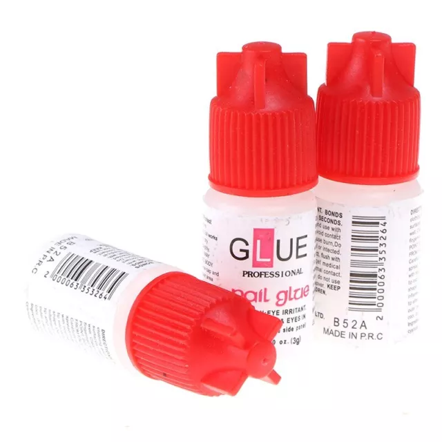 Nail Art Nail Glue 3g Capsules French Manicure Fake Nails Artificial Glue 2