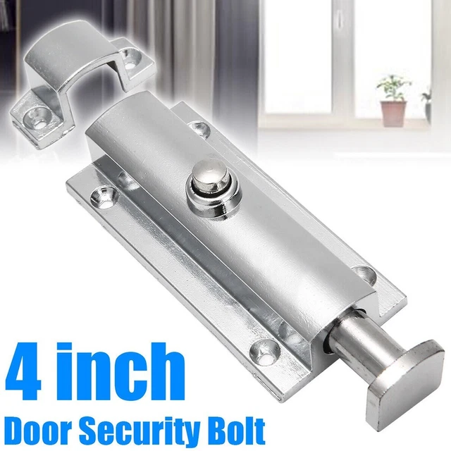 Bolt Gate Latch Heavy Duty Safety Zinc Alloy Door Lock Gate Latch For Doors