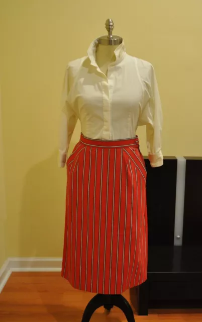 YVES SAINT LAURENT Rive Gauche Vintage Skirt 38 $69.95 - PicClick