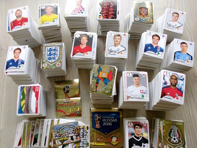 Panini Sammelbilder Fußball WM / World Cup 2018 Russia - 50 Sticker aussuchen