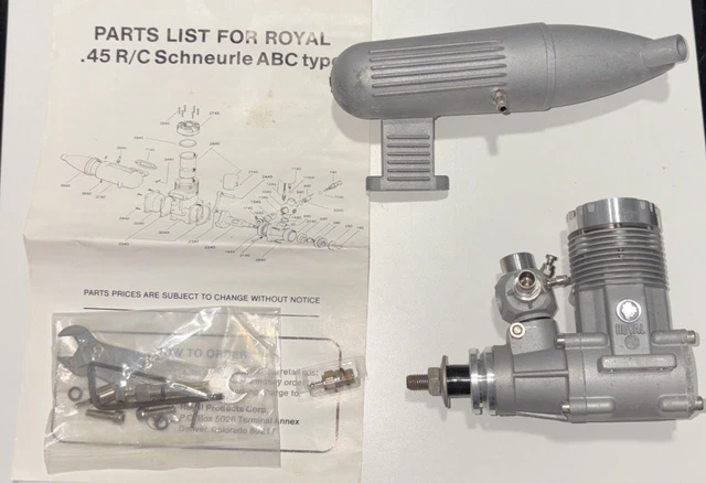 Petrol/Nitro Engines, Engine, Exhaust & Fuel Systems, RC Model