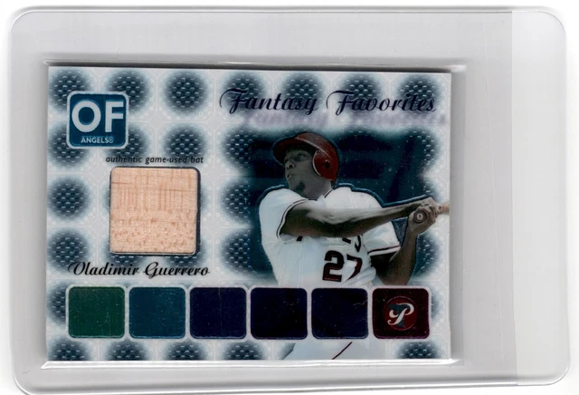 Vladimir Guerrero 2004 Topps Pristine Fantasy Favorites Relics Bat Sp