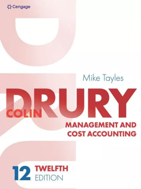 Management Et Coût Accounting Par Drury Colin Tayles Mike Neuf Livre,Libre & Fa